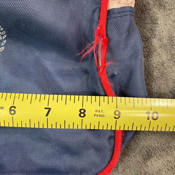 Vintage 1980 Lake Placid USA Olympic Games OLYMPIAD Duffel Bag & Tie See Dscrpt - Picture 13 of 16